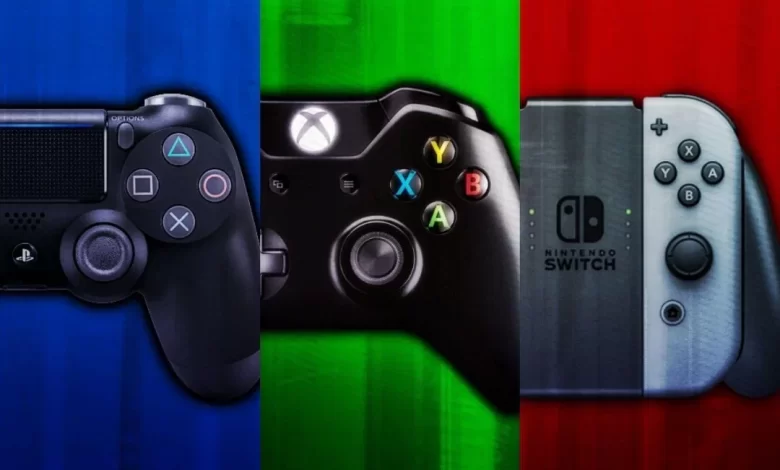 PS vs Nintendo VS Xbox